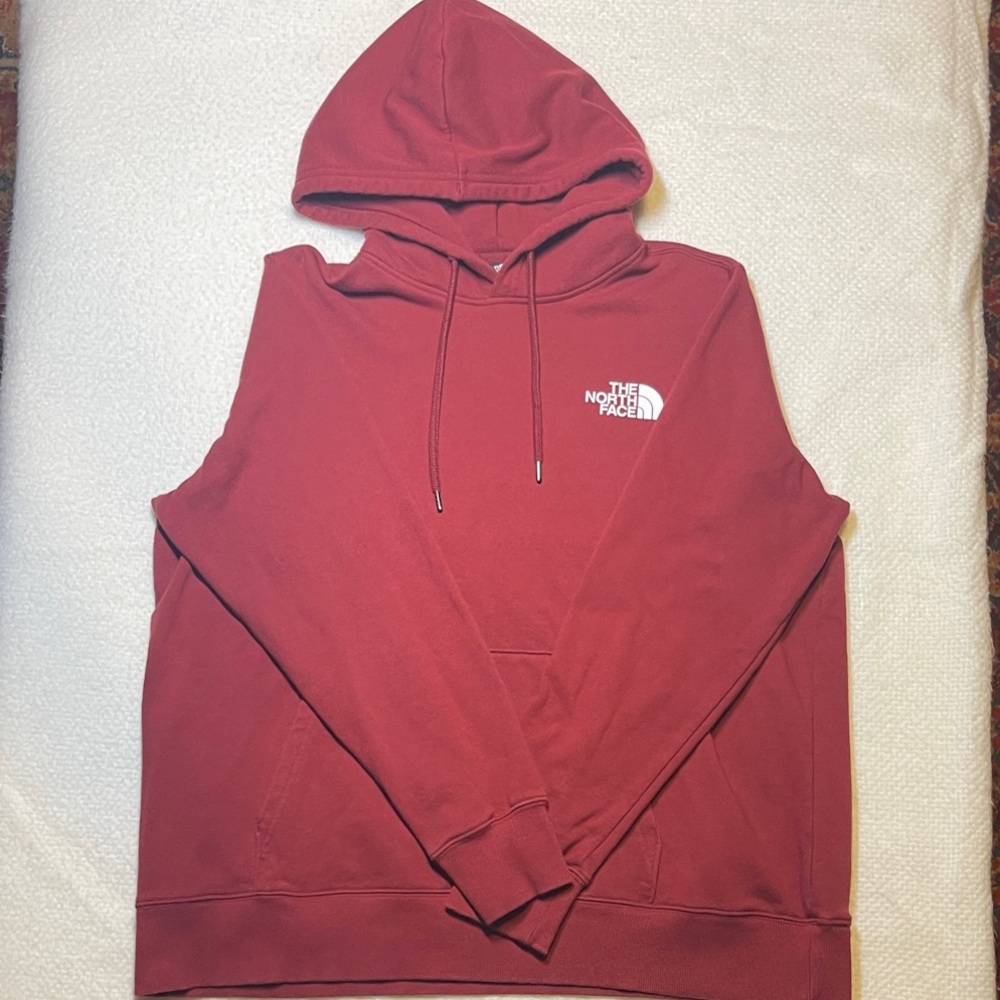 North Face Women’s Brick Red Casual Outdoor Active Warm Hoodie